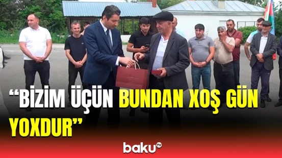 40 ailə doğma yurduna qayıtdı | Ağdərə sakinləri təəssüratlarını bölüşdü