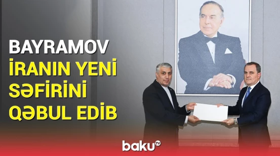 Müctəba Dəmirçilu etimadnaməsinin surətini nazirə təqdim edib | Görüş zamanı mühüm müzakirələr