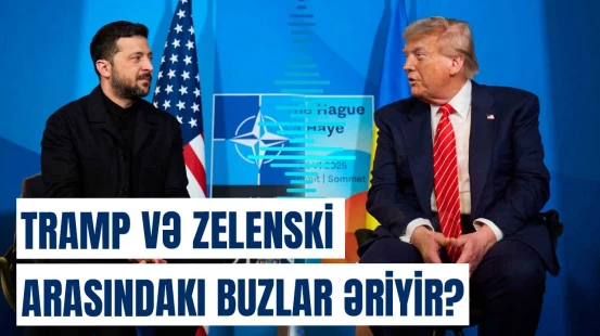 ABŞ və Ukrayna Prezidentləri Haaqa şəhərində görüşdü | Dünya diqqətində olan xəbərin detalları