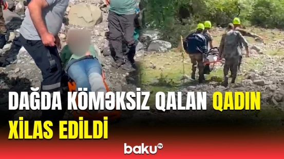 FHN qadının həyatını belə xilas etdi | Dəhşətə gətirən görüntülər