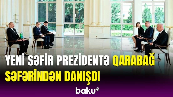 İlham Əliyev Polşanın ölkəmizdə yeni təyin olunmuş səfirini qəbul etdi