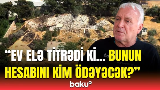 “Neçə ildir deyirdik ki...” | Kinostudiyanın ərazisindəki partlayış bu şəxsin başına oyun açdı