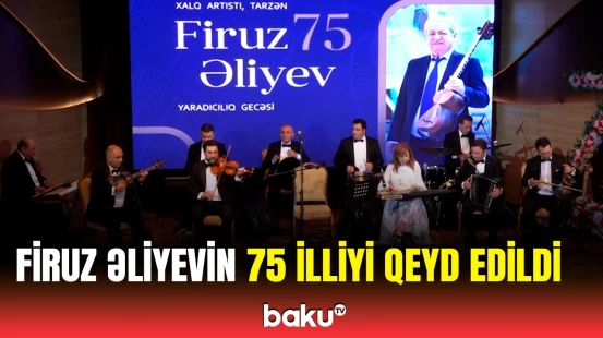 Beynəlxalq Muğam Mərkəzində Tarzən Firuz Əliyevin 75 illiyi qeyd olundu