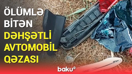 Masallıda avtomobillər bir-birinə girdi | Hadisə yerindən görüntülər