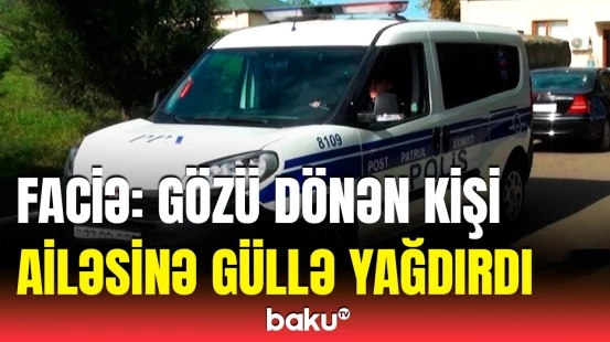 Masallıda qandonduran hadisə | Qayınanasını qətlə yetirdi, arvadını və qohumlarını isə...