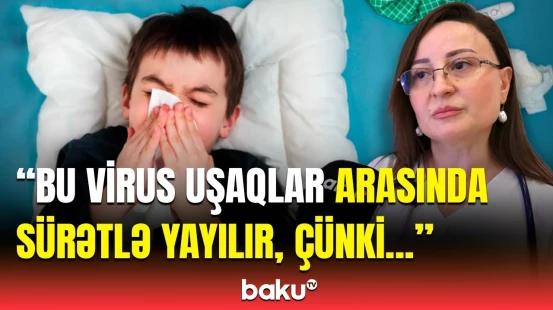 Uşaqların üzündə şillə izinə bənzəyən qızartı | Yayılan virusdan necə qorunaq?