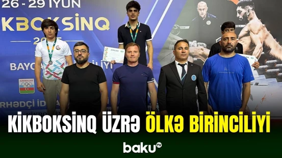 Kikboksinq üzrə 29-cu Azərbaycan Birinciliyi keçirilib