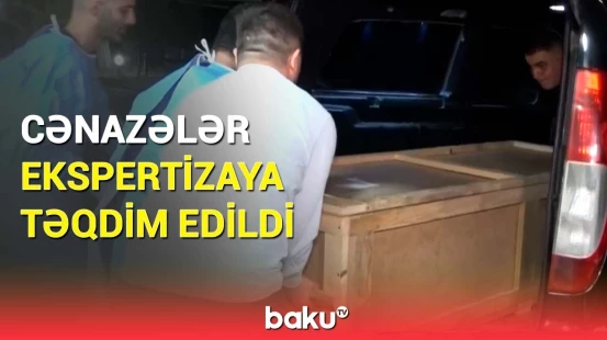 Rusiyada qətlə yetirilən qardaşların nəşi ekspertizada | Hadisə yerindən görüntülər