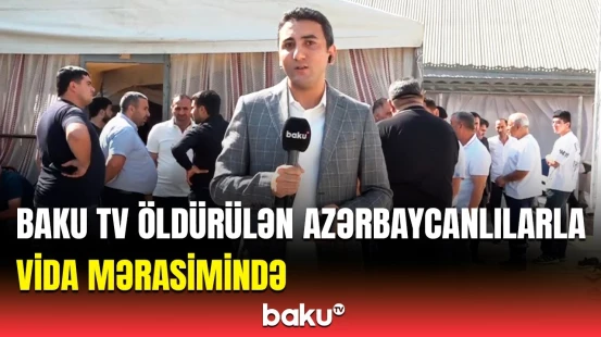 Yekaterinburqda qətlə yetirilən azərbaycanlıların nəşi ata evinə gətirilib | Baku TV Ağcabədidə