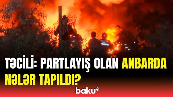 Kinostudiya ərazisindəki partlayışla bağlı üç qurumdan birgə məlumat