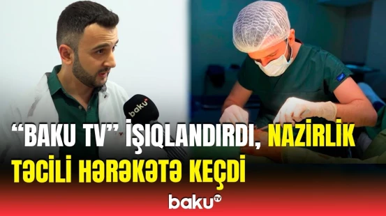 Travmatoloq kimi işləyən tibb qardaşı barədə hansı qərar veriləcək?