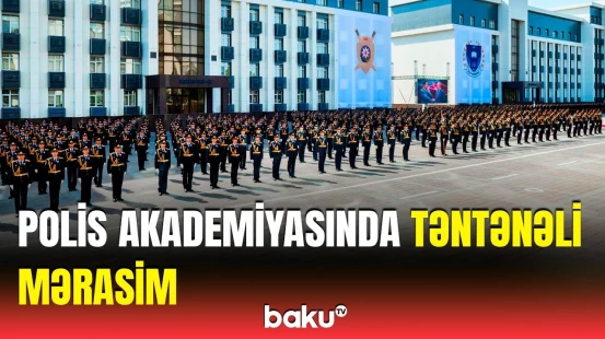 "Polis Günü"nə və 2024-2025-ci tədris ilinin buraxılışına həsr olunmuş mərasim keçirildi