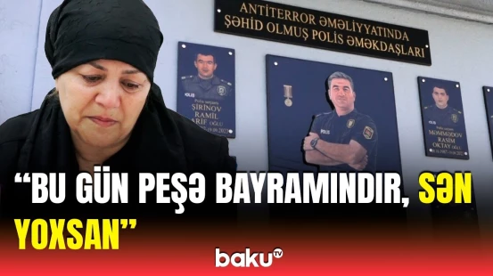 “Deyirdi ki, mənə heç nə olmayacaq...” | Şəhid Polis Asim Camalzadənin həyat hekayəsi