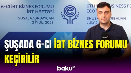 6-cı İƏT biznes forumunun keçirilməsində əsas məqsəd | Yusif Abdullayevdən açıqlama