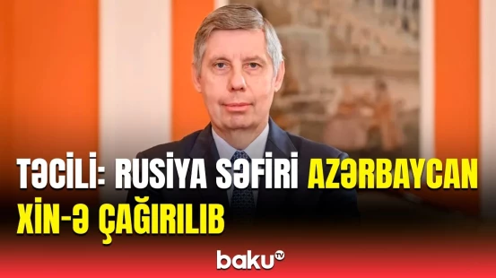 Mixail Yevdokimovun təcili XİN-ə çağrılma səbəbi | Detallar üzə çıxdı