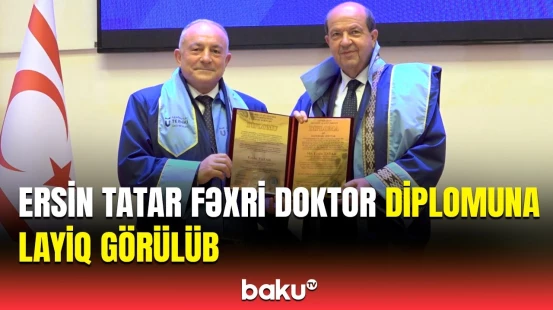 Ersin Tatar Azərbaycan Texniki Universitetində | Təqdimat mərasimi keçirildi