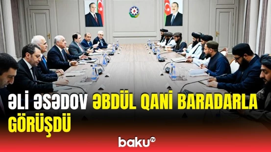 Əfqanıstanın Baş nazirinin müavini Azərbaycanda | İki ölkə arasında nələr müzakirə olundu?