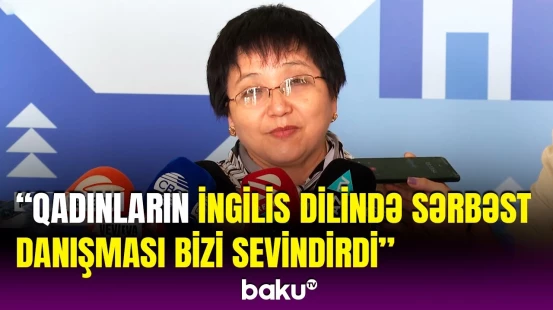 Rahata Niyazalieva Laçındakı forumdan danışdı | “Qadınların rolu çox böyükdür...”