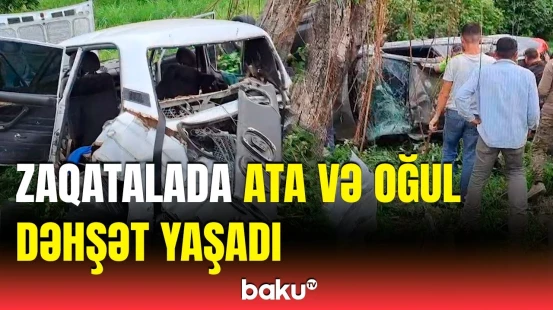 İdarəetməni itirən avtomobil faciəyə səbəb oldu | Dəhşətli qəzanın təfərrüatı