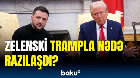 Zelenski və Tramp arasında vacib danışıq | Nələr müzakirə edildi?