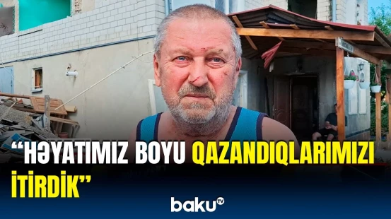 Xarabalığa çevrilən Ukraynanın Berezina kəndindən reportaj