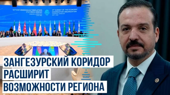 Зампредседателя Партии справедливости и развития Турции Кюршад Зорлу о Зангезурском коридоре и ОЭС