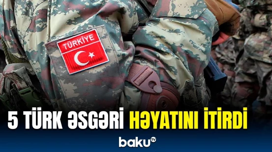 İraqın şimalında türk əsgərləri həlak oldu