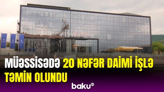 Xankəndi Biznes Mərkəzi rezident şirkətlər üçün müasir və rahat işgüzar mühit təklif edəcək