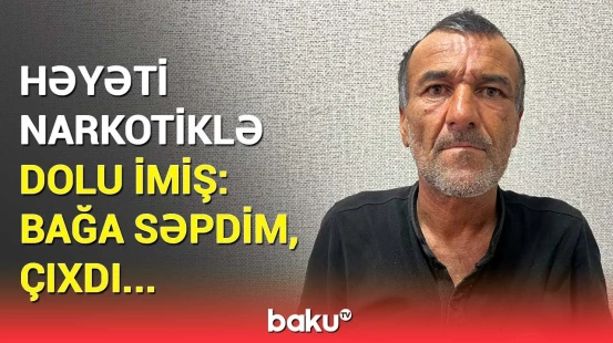 50 yaşlı kişi “çətənə fermeri” çıxdı | Polislər hər şeyi ifşa etdi