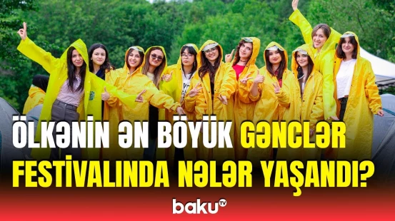 Gənclərin əyləncə dolu anları | "Yay Fest 2025"dən yaddaqalan anlar