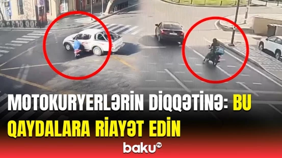 Baş Dövlət Yol Polisi İdarəsi motosiklet və skuter sürücülərinə çağırış edib