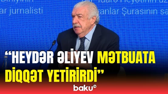 İstəyirdi, xalq onun niyyətlərini başa düşsün | Qusman Ulu Öndərin media ilə yaxınlığından danışdı
