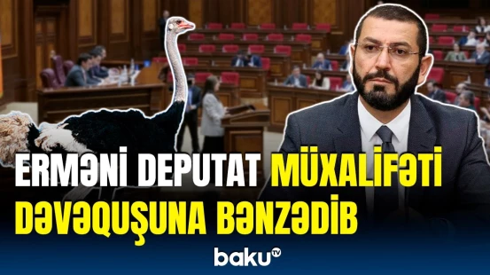 "Rusiyanın çəkmələrini yalayanlar..." | Ermənistan parlamentində yenə qalmaqal yarandı