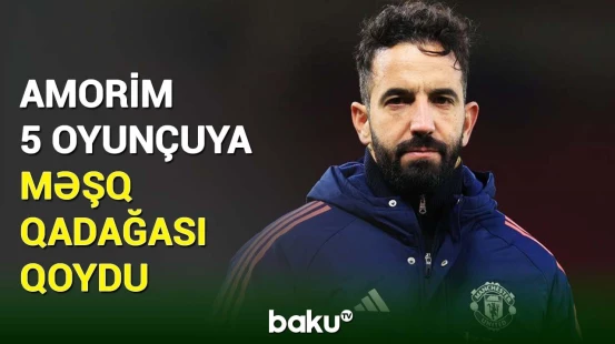 Ruben Amorim komandadan ayrılmaq istəyən futbolçularla işləmək niyyətində deyil