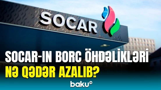 SOCAR-ın 2024-cü il üzrə maliyyə göstəriciləri açıqlandı
