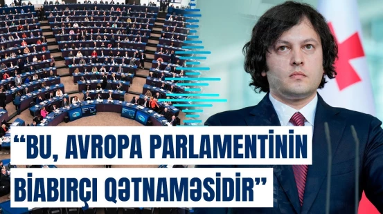 Kobaxidzedən Avropa Parlamentinə gürcü xalqı ilə bağlı gözlənilməz ittiham