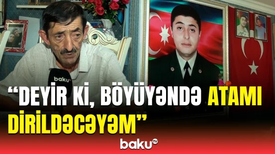 Üzünü görmədiyi oğlu şəhidin adını yaşadır | “Uşaqlar soruşur ki, atamız niyə gəlmir?”