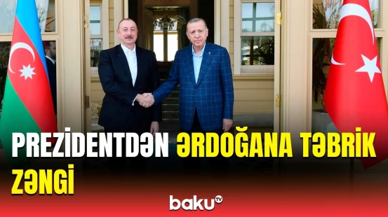 İlham Əliyev Türkiyə xalqına təbrik ünvanladı