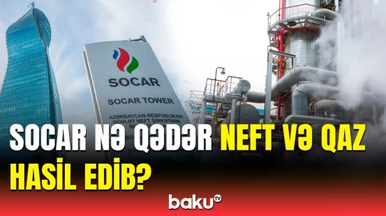 Azərbaycanın neft və qaz hasilatı barədə məlumatlar | Nazirlik rəqəmləri açıqladı