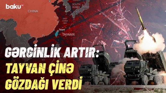 Tayvan Çin sərhədi yaxınlığında hərəkətə keçdi | Savaşa hazırlıq gedir?