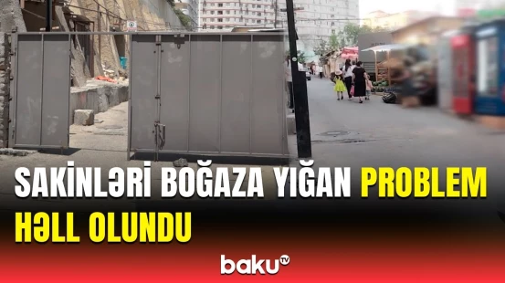 “Baku TV”  “Melissa Park”ın qanunsuz hərəkətini işıqlandırdı, sakinlərin rahatlığı təmin olundu