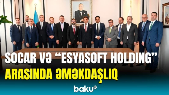 SOCAR ilə BƏƏ şirkəti arasında "ağıllı qaz" şəbəkəsilə bağlı müqavilə imzalanıb