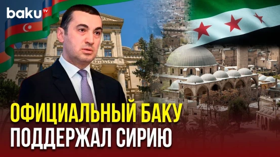 МИД Азербайджана заявил о поддержке территориальной целостности Сирии