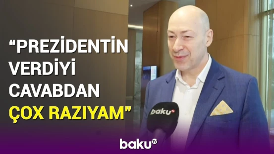 Məşhur ukraynalı jurnalist ölkə başçımıza ünvanladığı sualdan danışdı