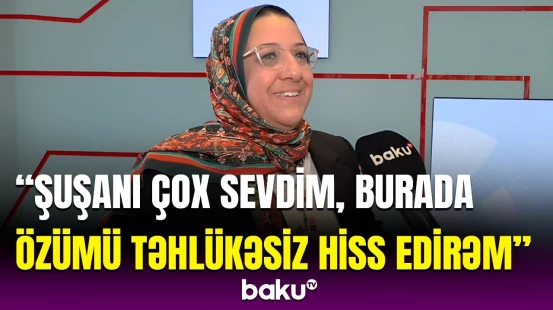 Misirli jurnalist III Şuşa Qlobal Media Forumu barədə təəssüratlarını bölüşdü