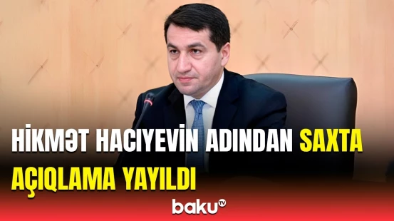 Rusiya ilə bağlı süni intellektlə hazırlanan saxta xəbər barədə xəbərdarlıq