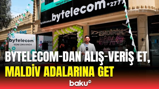 Bytelecom-un Xırdalanda yeni mağazası | Endirim, hədiyyə və fürsətlər sizi gözləyir