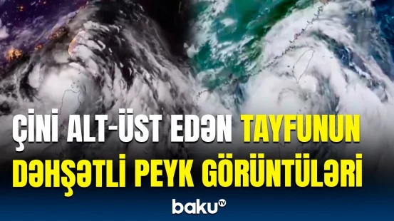 Dünya qorxulu fəlakətlərlə üz-üzə | ABŞ-nin ərazilərini sel yuyub apardı