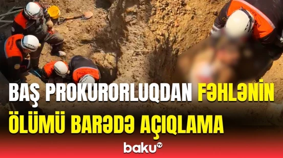 Sumqayıtda gənc fəhlənin faciəvi ölümü ilə bağlı Baş Prokurorluqdan məlumat