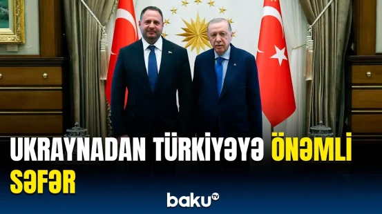 Ərdoğan Ukrayna Prezident Aparatının rəhbərini qəbul etdi | Ankara